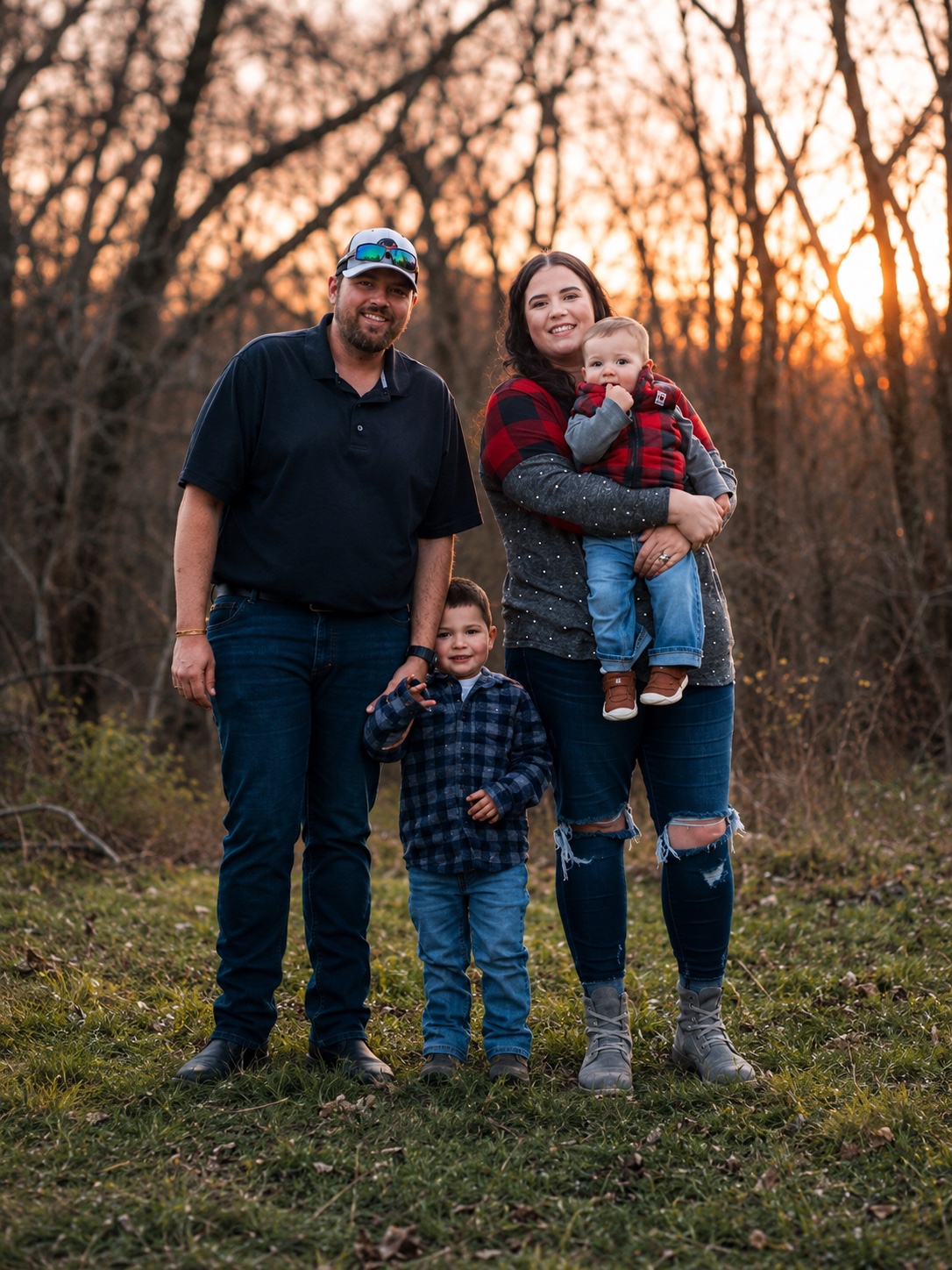 Austin Hayes family